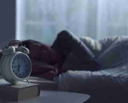 Woman sleeping